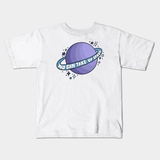 Spacey Planet Kids T-Shirt